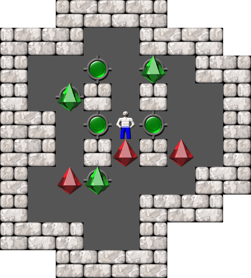 Sokoban Frantisek Pokorny collection level 71